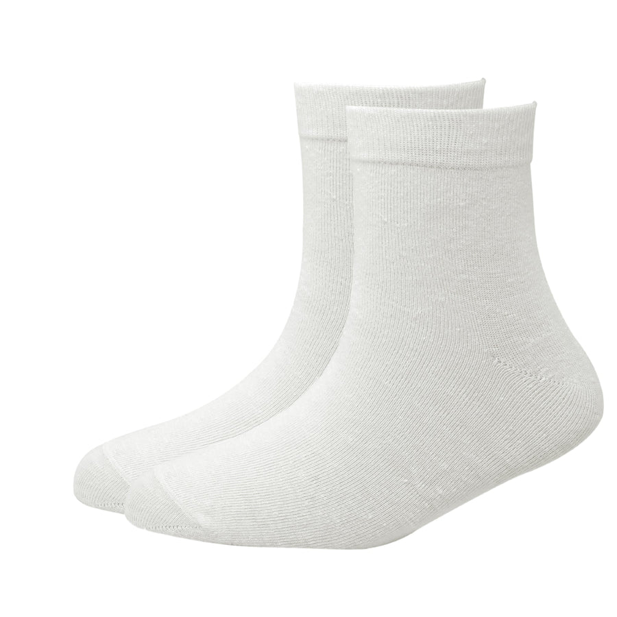 Young Wings Men's Solid Linen Ankle Socks