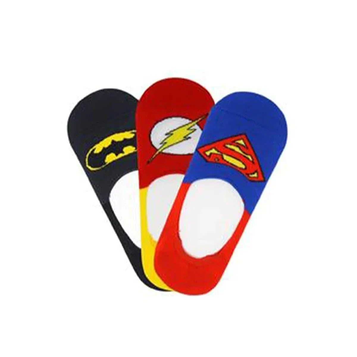 Justice league by balenzia loafer socks for men (pack of 3 pairs/1u)