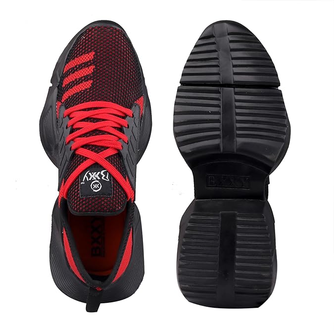 Men's Mesh Material Casual Sports, Running Lace-Up Light Weight Eva Shoes.