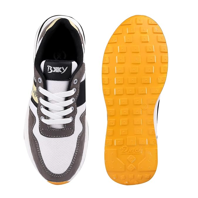 Men's Stylish Casual Sports, Running Lace-Up Light Weight Shoes.