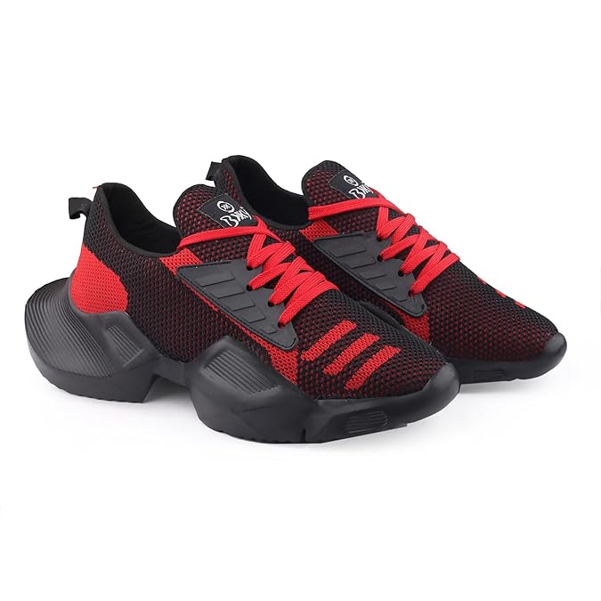 Men's Mesh Material Casual Sports, Running Lace-Up Light Weight Eva Shoes.