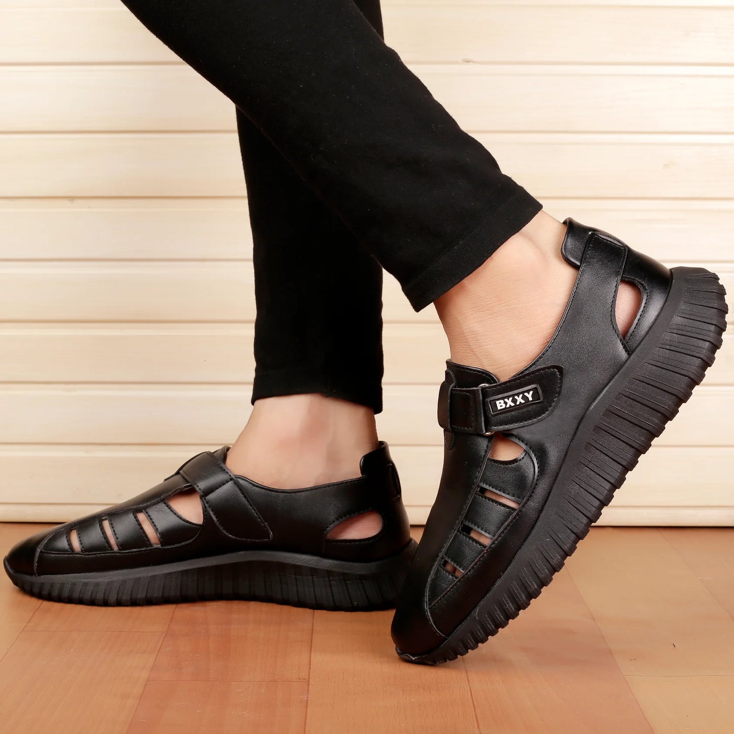 Men/s Latest PU Upper Casual Roman Sandals