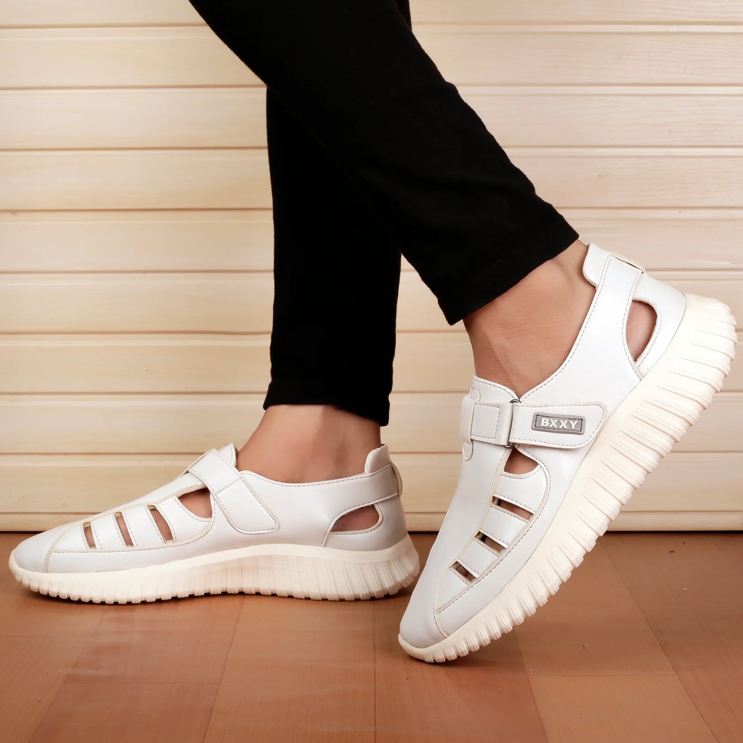 Men/s Latest PU Upper Casual Roman Sandals