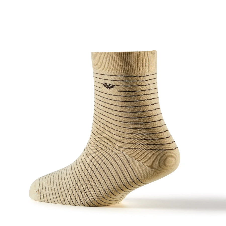 Young Wings Multicolor Stripes Design Free Size Ankle length Causal & Formal Wear Socks-(Pack of 5, Style no.2405-M1)