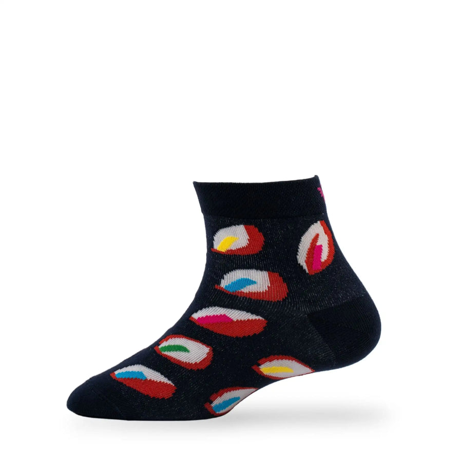 Young Wings Women's Multi Colour Cotton Fabric Solid Ankle Length Socks - Pack of 5, Style no. 5115-W1