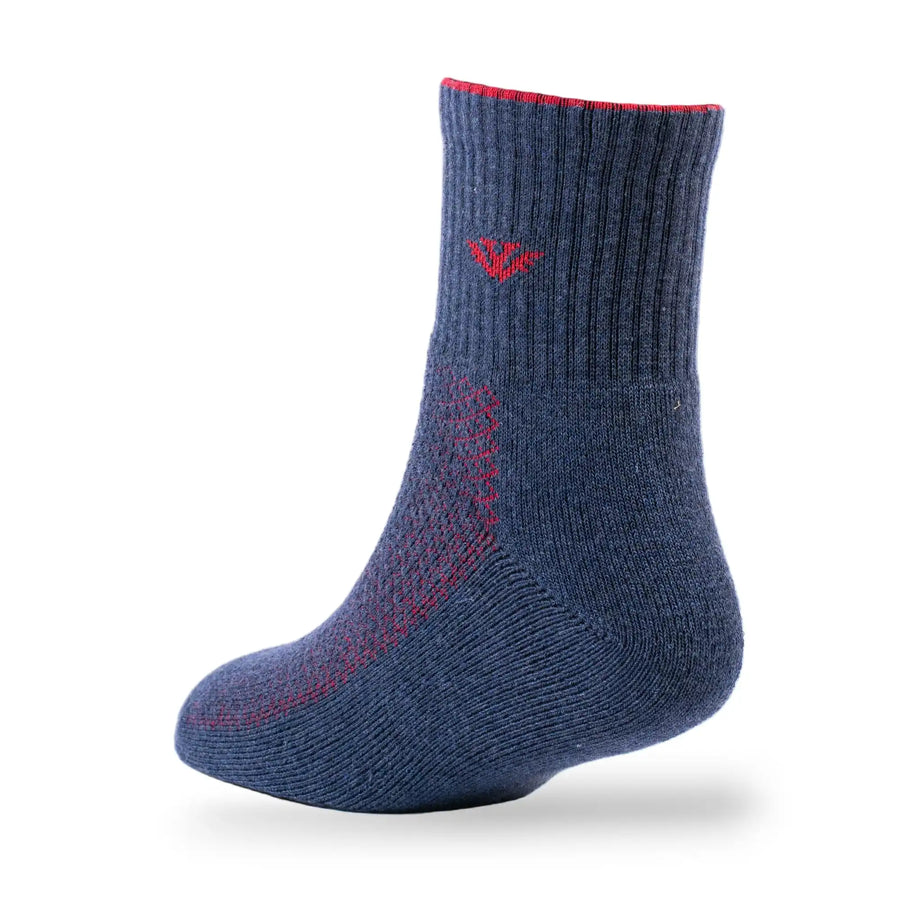 Young Wings Men's Multi Colour Cotton Fabric Design Ankle Length Socks - Pack of 3, Style no. M1-2118 N