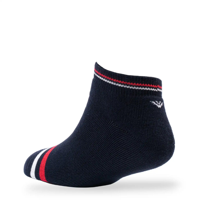 Young Wings Men's Multi Colour Cotton Fabric Design Low Ankle Length Socks - Pack of 3, Style no. 1603-M1 Rs. 510 Rs. 340 SAVE 33% Tax included.