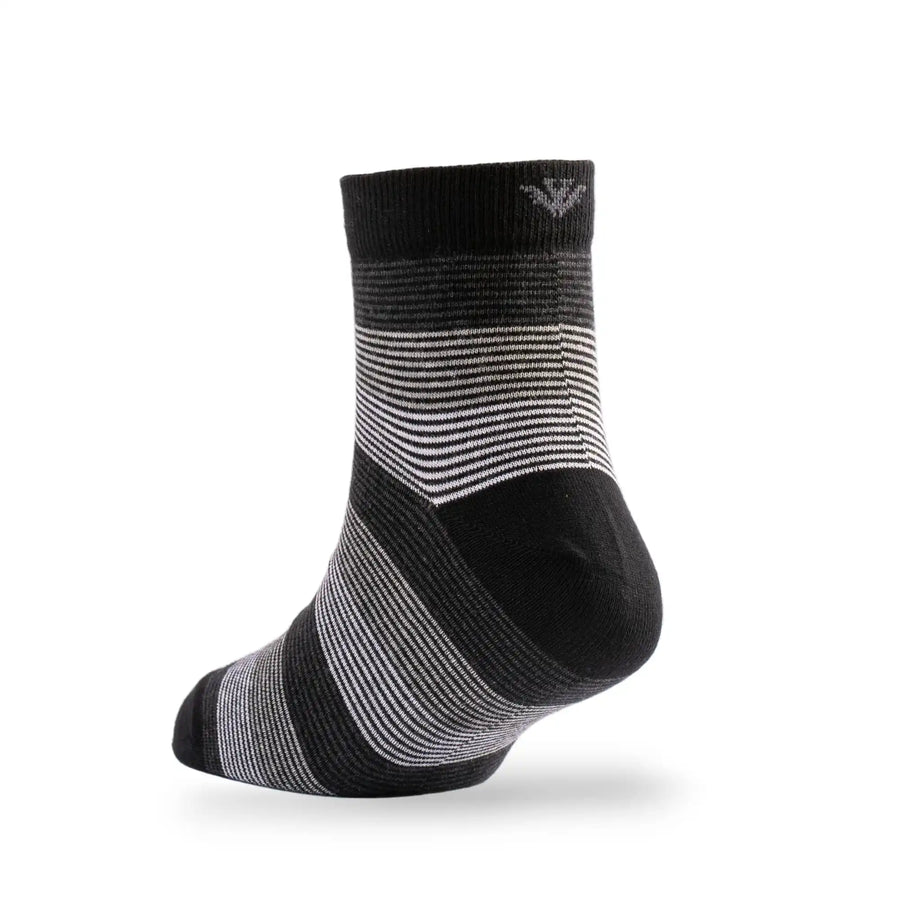 Young Wings Men's Multi Colour Cotton Fabric Design Ankle Length Socks - Pack of 5, Style no. 2728-M1