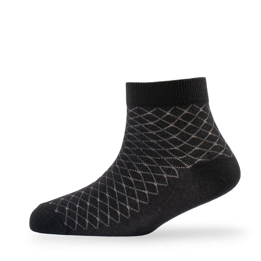 Young Wings Men's Multi Colour Cotton Fabric Solid Ankle Length Socks - Pack of 5, Style no. 2301-M1