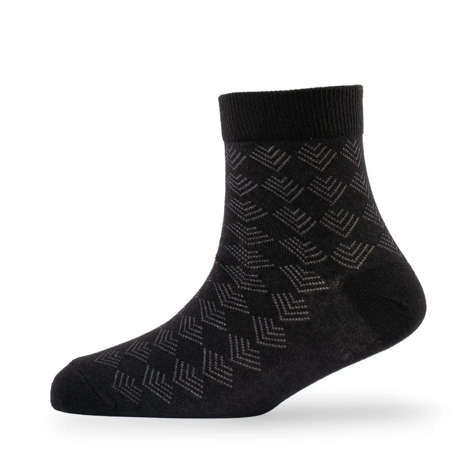 Young Wings Men's Multi Colour Cotton Fabric Solid Ankle Length Socks - Pack of 5, Style no. 2303-M1