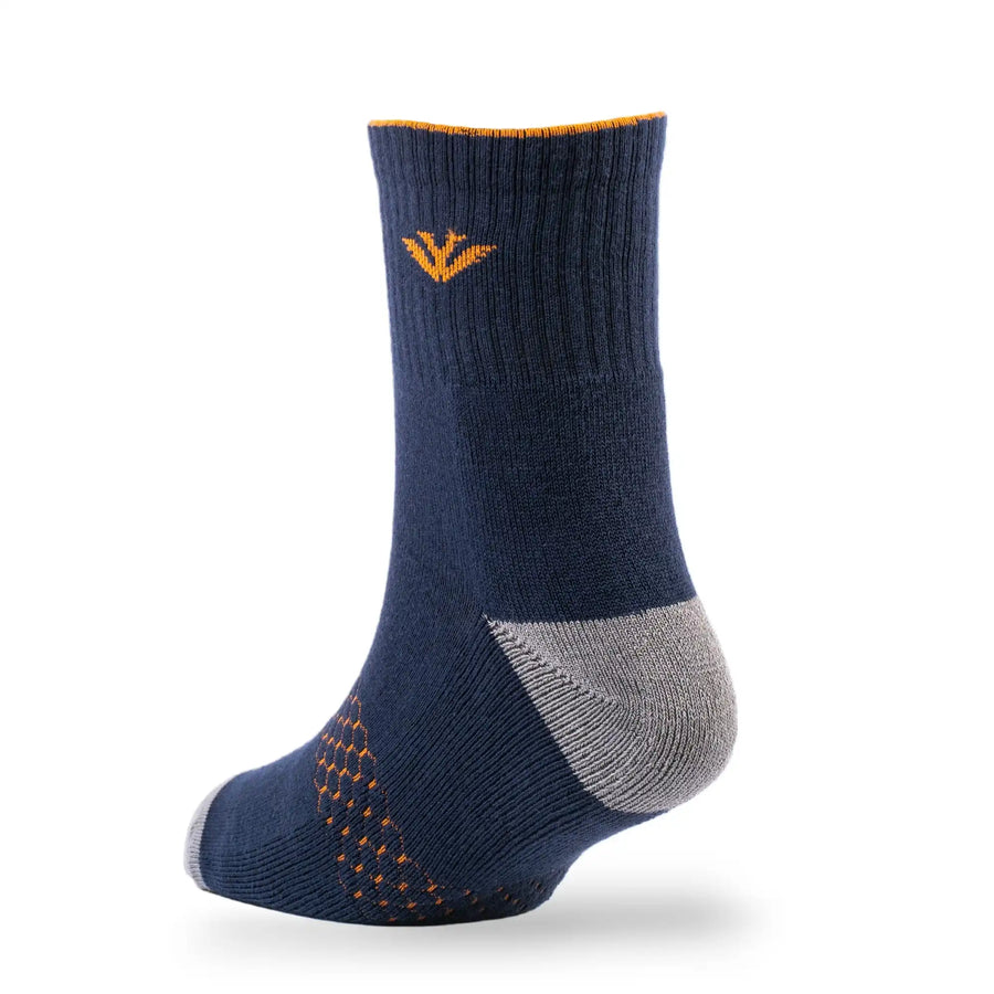 Young Wings Men's Multi Colour Cotton Fabric Design Ankle Length Socks - Pack of 3, Style no. M1-2117