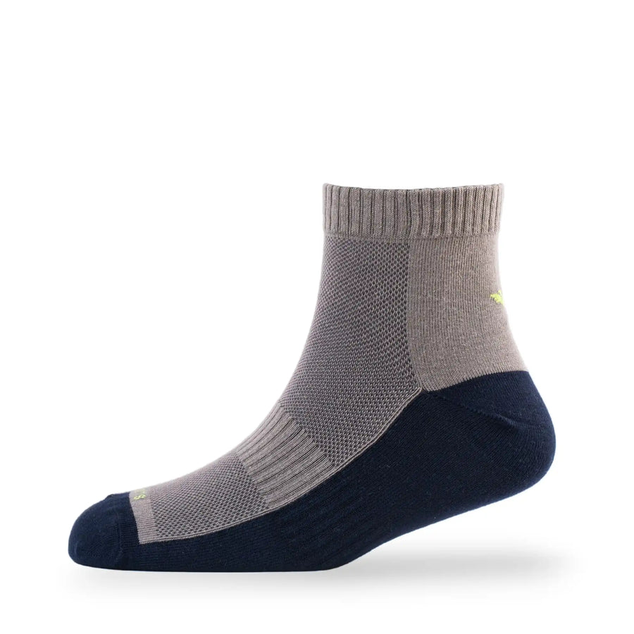 Young Wings Men's Multi Colour Cotton Fabric Design Ankle Length Socks - Pack of 5, Style no. M1-2111