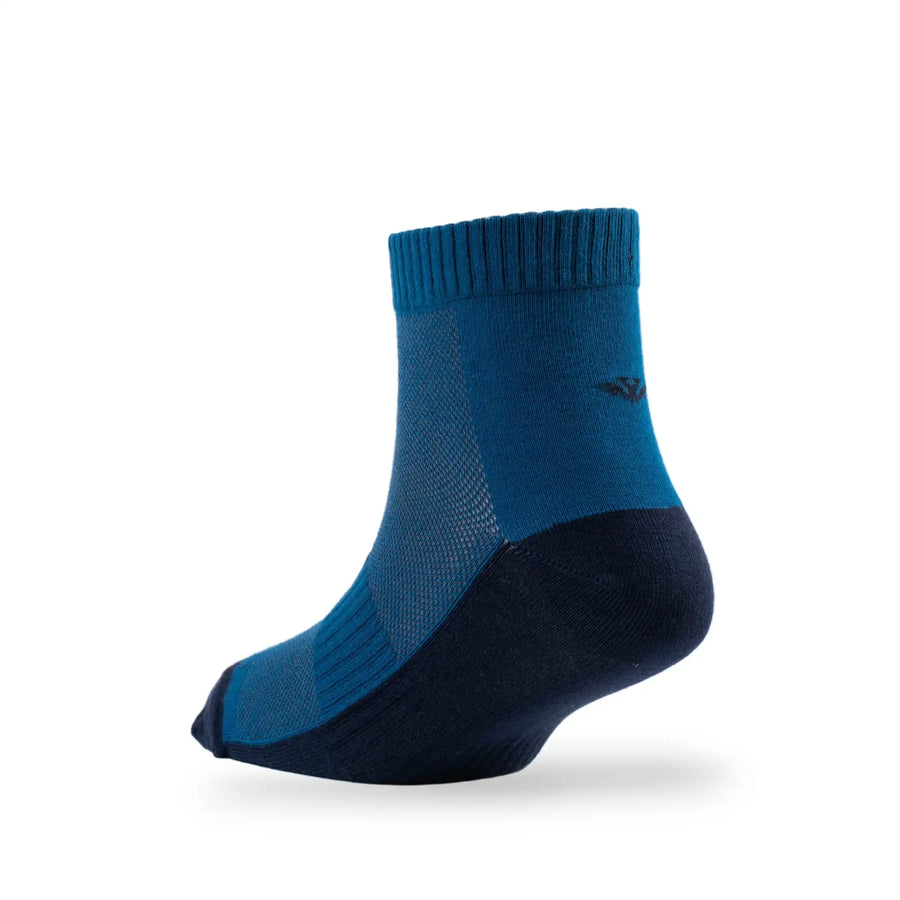 Young Wings Men's Multi Colour Cotton Fabric Design Ankle Length Socks - Pack of 5, Style no. M1-2111