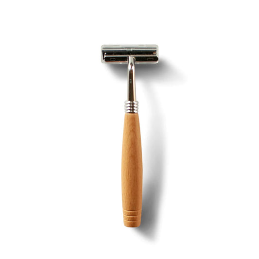 Bamboo natural shaving razor