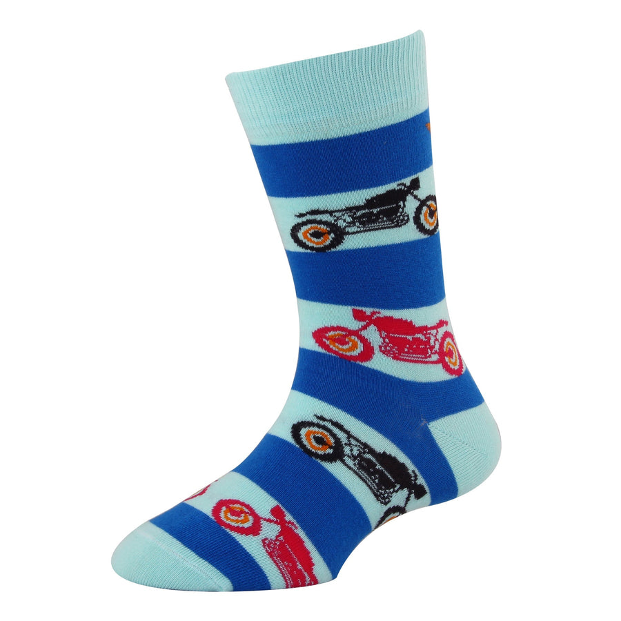 Men's FL09 Pack of 3 Cotton Fashion Crew Socks