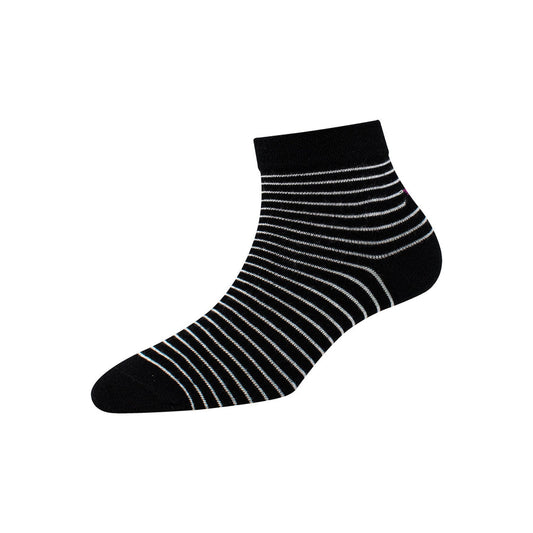 Women's YW-W1-4003 Ankle Pin Stripe Socks