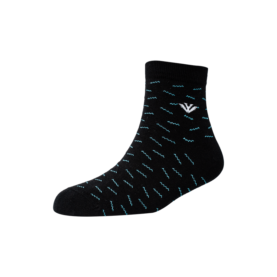 Men's YW-M1-267 Zig Zag Ankle Socks