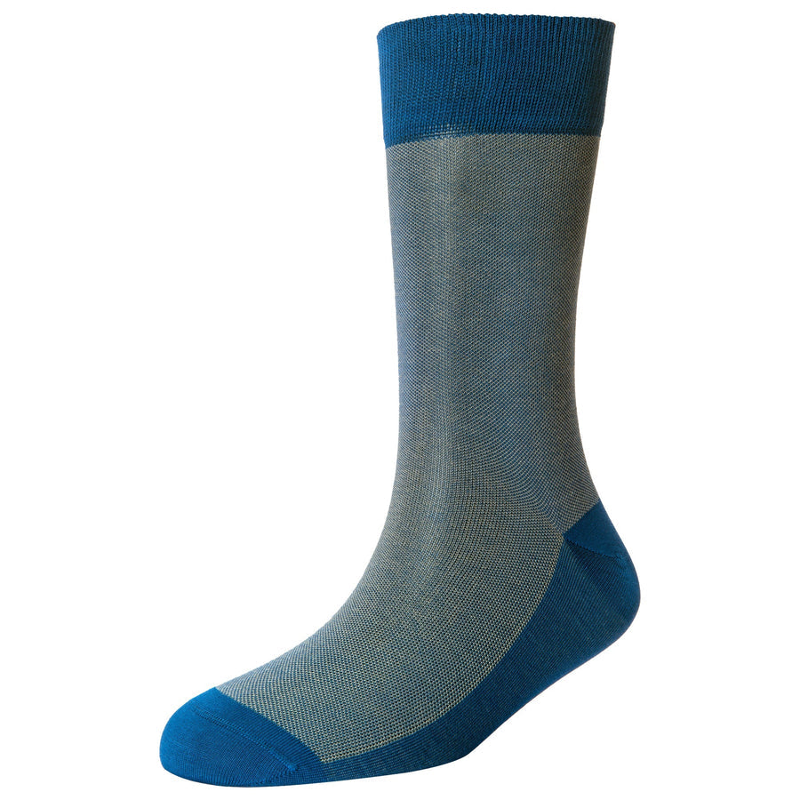 Men's Fashion Bitone Standard Length Socks