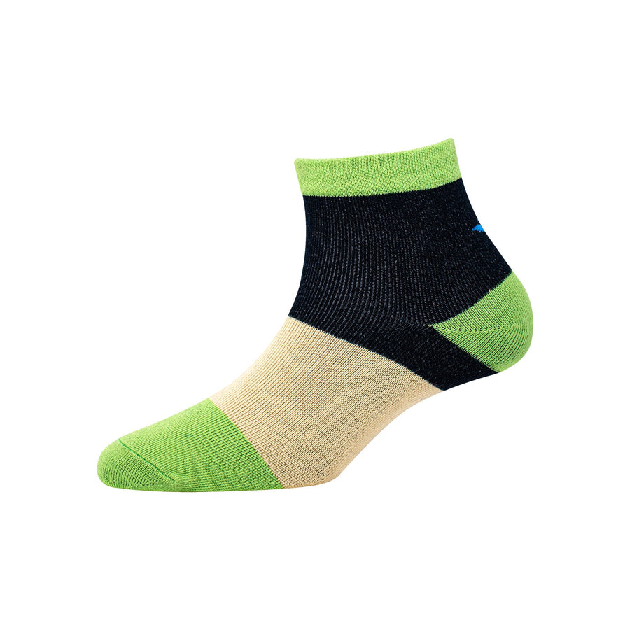 Women's YW-W1-4008 Ankle Colour Blocks Socks