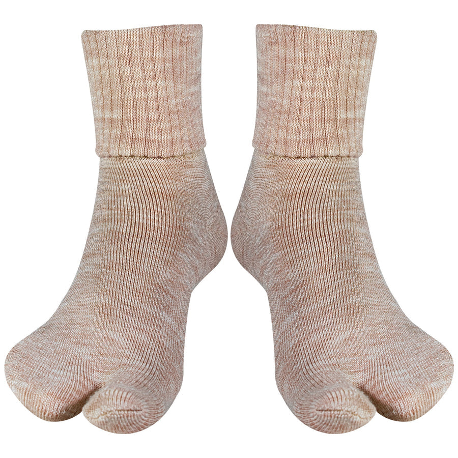 Young Wings Women's Woolen Thumb Socks 700T 02 - Ankle Length - Pack of 3