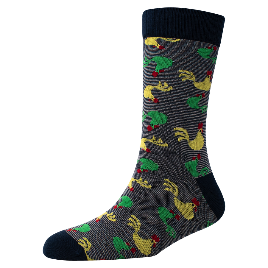 Men's FL021 Pack of 3 Crew Socks