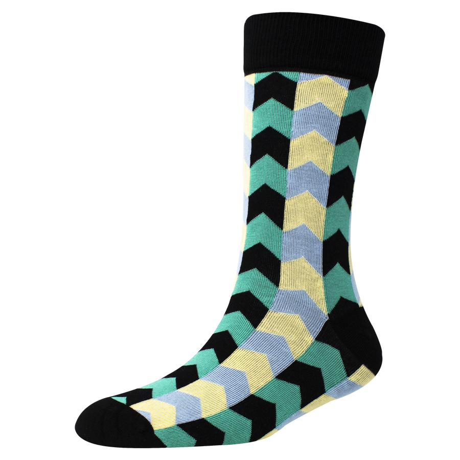 Men's FL021 Pack of 3 Crew Socks