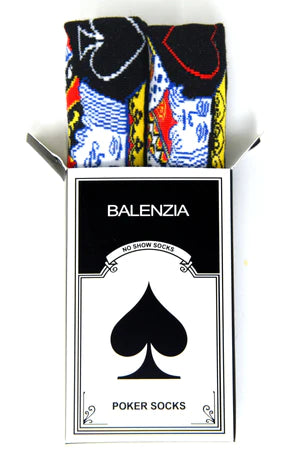 Balenzia special edition poker loafer socks for men (pack of 1 pair/1u)