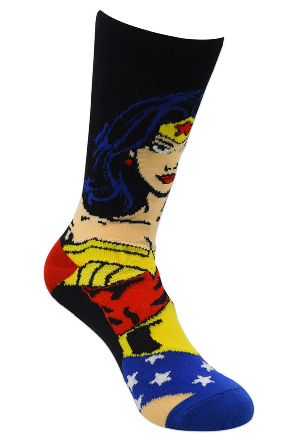 Justice league by balenzia crew socks for kids (pack of 3 pairs/1u)(7-9 years)