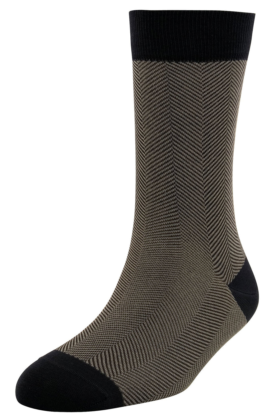 Men's Fashion Herringbone Standard Length Socks