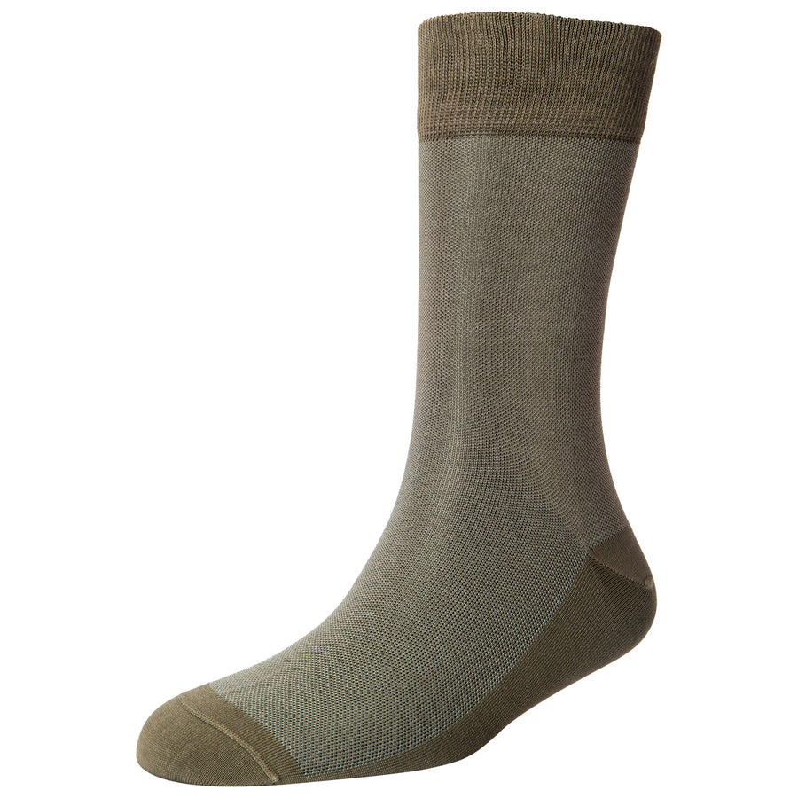 Men's Fashion Bitone Standard Length Socks