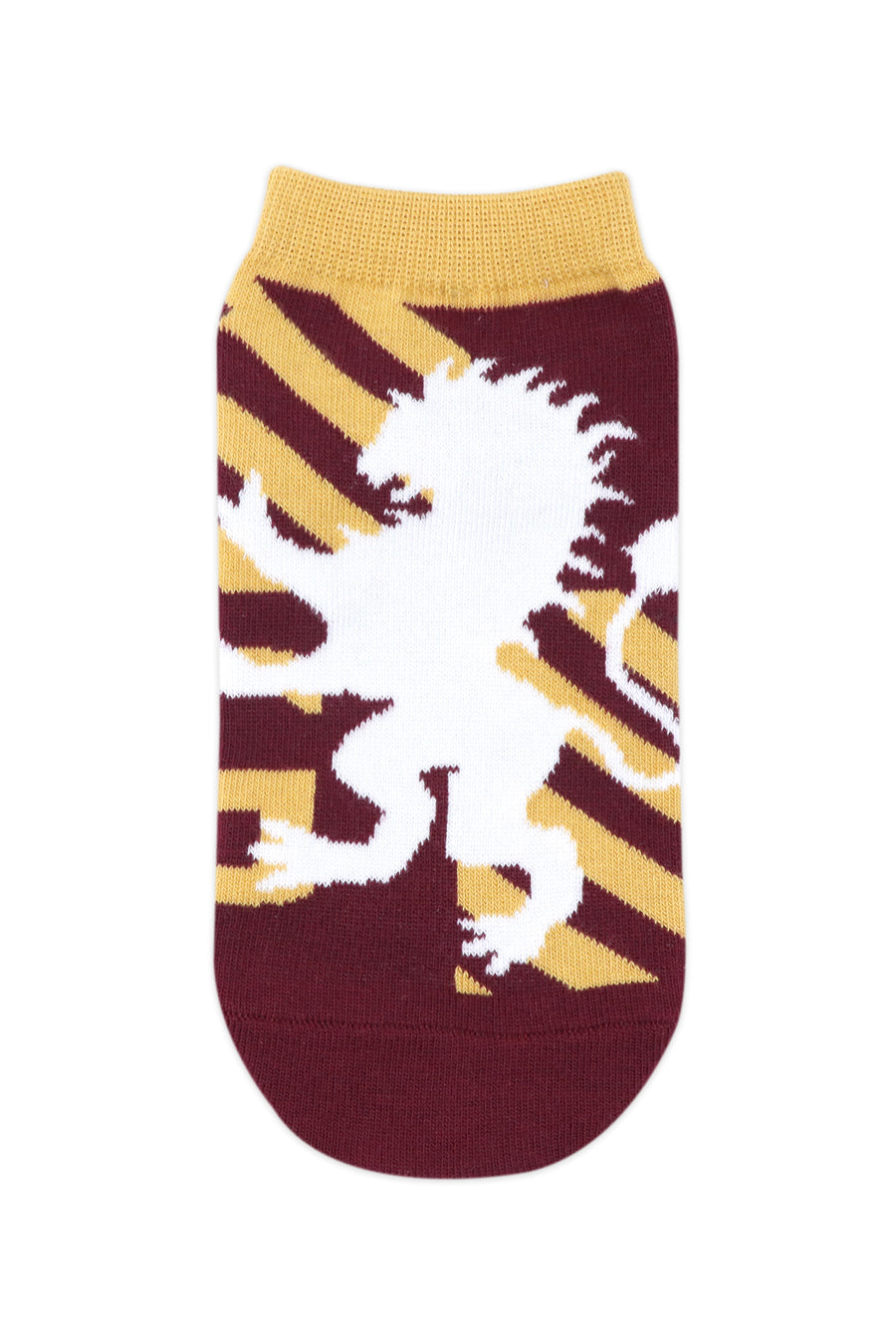 Balenzia x harry potter gryffindor crest & logo lowcut socks for women (pack of 2 pairs/1u)- maroon