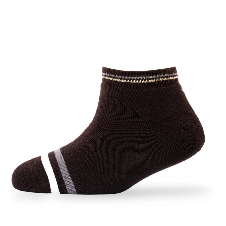 Young Wings Men's Multi Colour Cotton Fabric Design Low Ankle Length Socks - Pack of 3, Style no. 1603-M1 Rs. 510 Rs. 340 SAVE 33% Tax included.