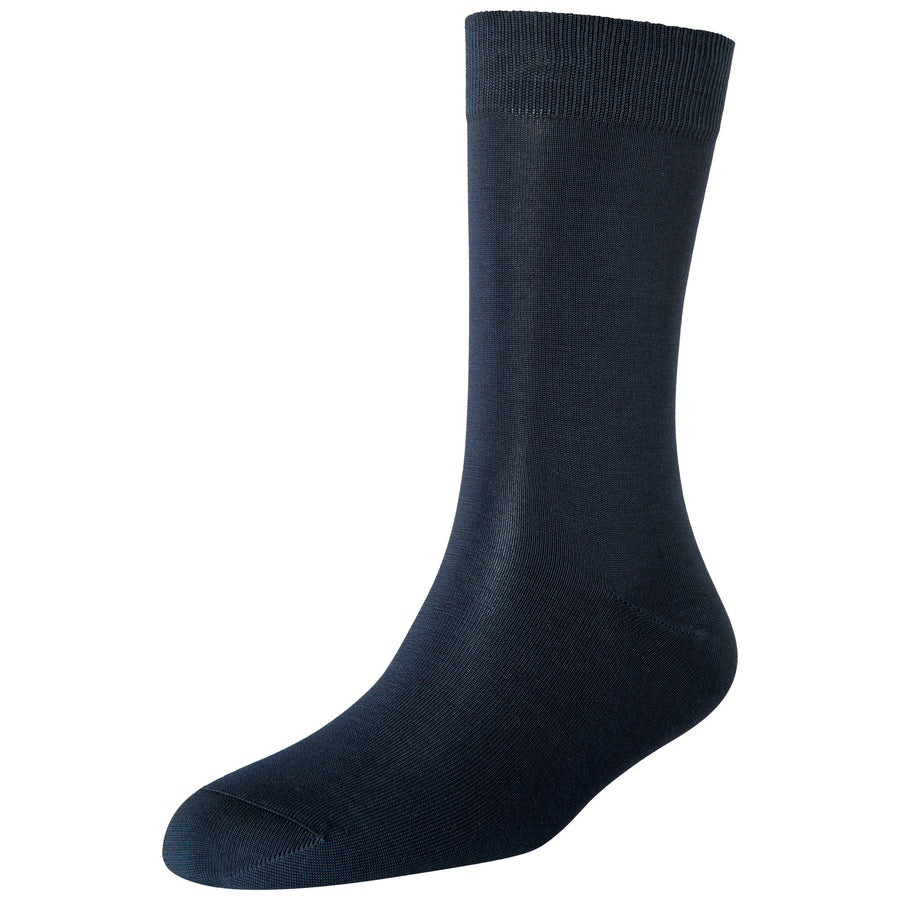 Men's Fine Loose Welt Standard Length Socks