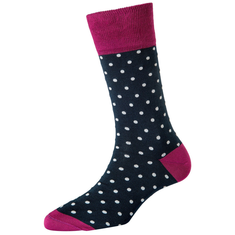 Women's Fashion Small Dots Socks