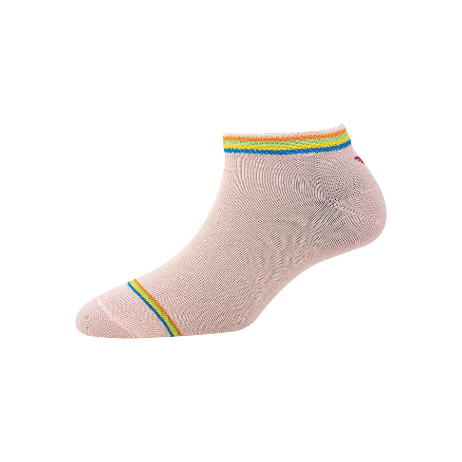 Women's YW-W1-4009 Ankle Welt Stripe Socks