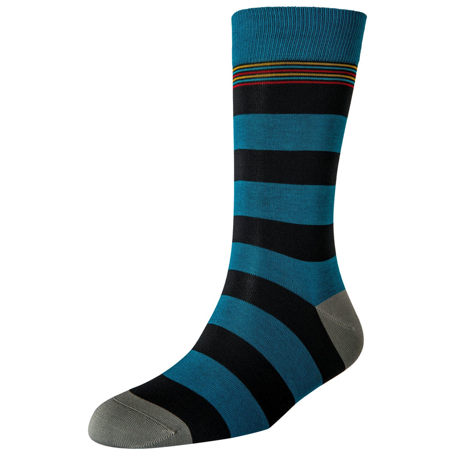 Men's Broad Stripe Standard Length Socks