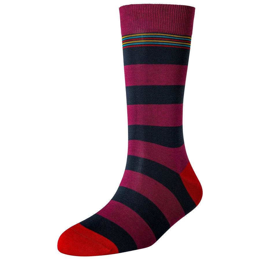 Men's Broad Stripe Standard Length Socks