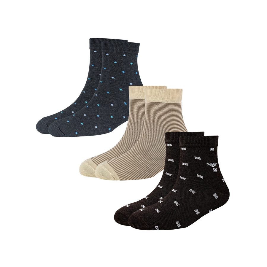 Men's AL041 Pack of 3 Ankle Socks