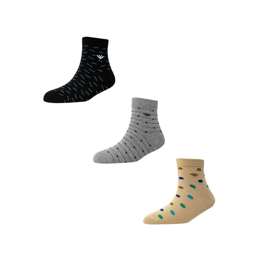 Men's AL020 Pack of 3 Ankle Socks