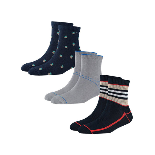 Men's AL032 Pack of 3 Ankle Socks