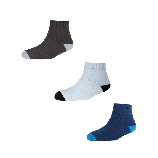 Young Wings Men's TS18 Pack of 3 Terry Sports Ankle Socks