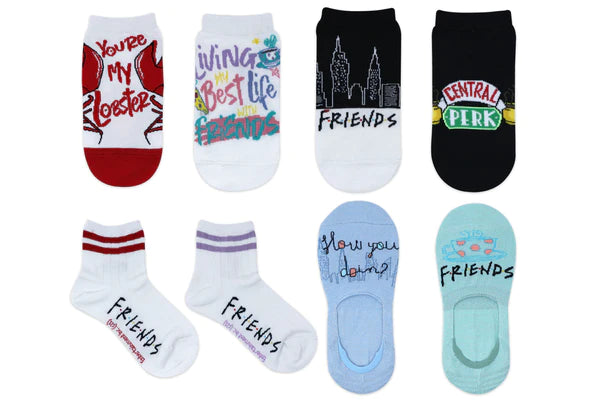 Balenzia x friends gift box for women (pack of 8 pairs/1u)(free size)