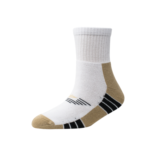 Men's YW-M1-256 Terry Sole Stripe Ankle Socks