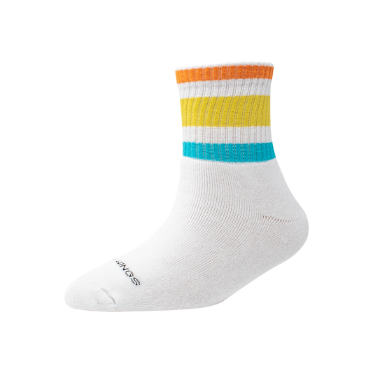 Men's YW-M1-260 Terry 3 Stripe Ankle Socks