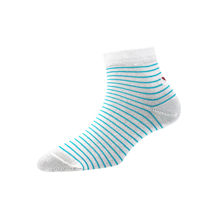 Women's YW-W1-4003 Ankle Pin Stripe Socks