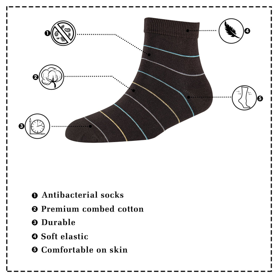 Men's AL035 Pack of 3 Ankle Socks