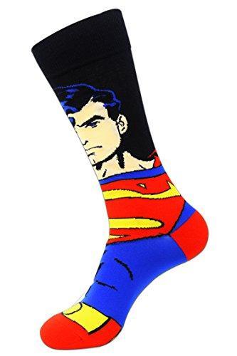 Justice league by balenzia crew socks for men (pack of 3 pairs/1u)