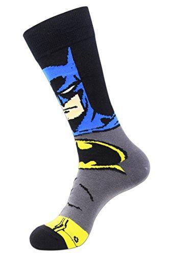 Justice league by balenzia crew socks for men (pack of 3 pairs/1u)